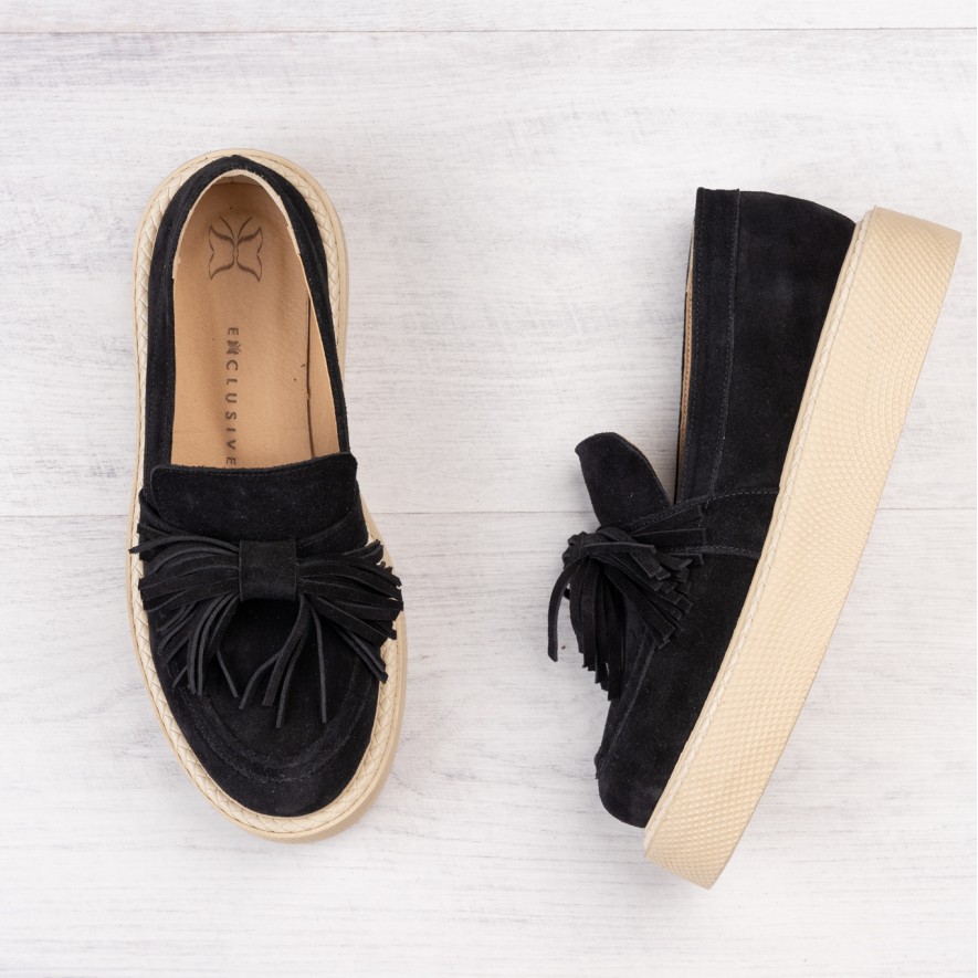    Mocasini - Sardegna - Velur Black